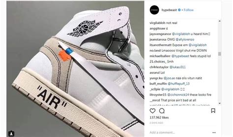 Virgil Abloh Calls Out Fake Off